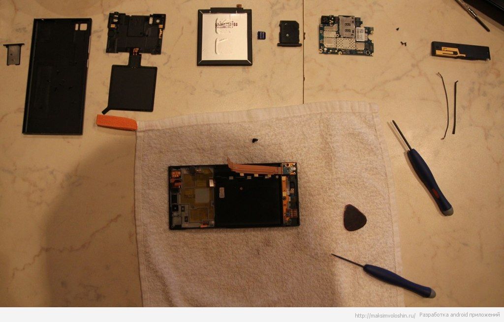 Xiaomi mi3 repair process